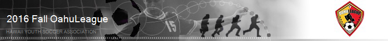 2016 Fall OahuLeague banner